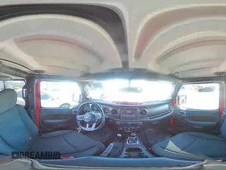 2020 Jeep Gladiator Sport S with VIN 1C6HJTAG2LL135519, listed as a Copart auction lot 60145775 with 35,122 mi miles and Salvage title. Bid and sale history available at DreamBid. Image 14.