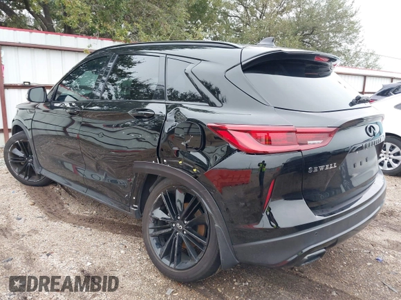 2023 Infiniti QX50 Sport z VIN 3PCAJ5FA3PF105822, wystawiony jako IAAI lot #41363256 z przebiegiem 29 246 mil mil oraz . Historia ofert i sprzedaży dostępna na DreamBid. Obrazek 3.