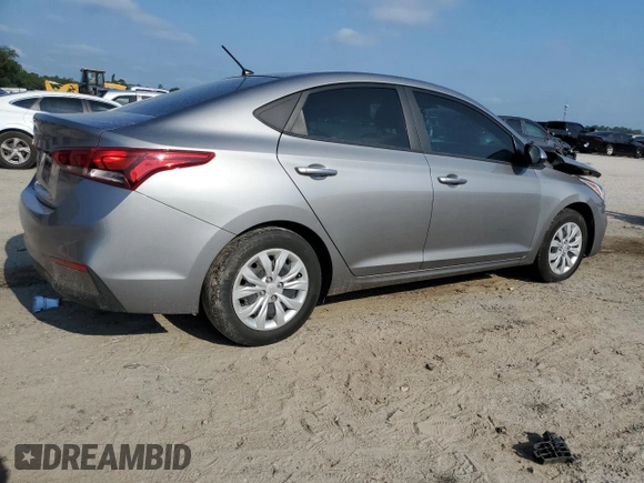2021 Hyundai Accent SE with VIN 3KPC24A63ME140543, listed as a Copart auction lot 57723063 with 0 mi miles. Bid and sale history available at carsss.com. Image 3.