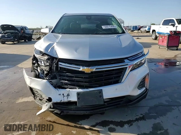 2022 Chevrolet Equinox LT with VIN 3GNAXKEV2NL212058, listed as a Copart auction lot 50015495 with 44,651 mi miles and Salvage Title. Bid and sale history available at DreamBid. Image 14.