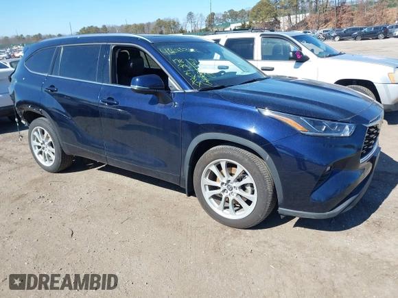 2023 Toyota Highlander L with VIN 5TDKDRBH6PS035508, listed as a IAAI auction lot 41681365 with 17,879 mi miles and . Bid and sale history available at DreamBid. Image 1.