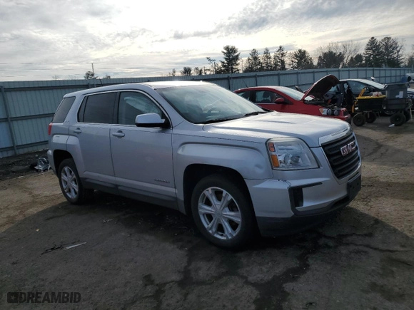 2017 GMC Terrain SLE with VIN 2GKALMEK8H6121556, listed as a Copart auction lot 46596925 with NaN miles and Salvage Title. Bid and sale history available at carsss.com. Image 4.