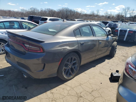 2023 Dodge Charger R/T with VIN 2C3CDXCTXPH666020, listed as a Copart auction lot 49464945 with 26,281 mi miles and Salvage Title. Bid and sale history available at carsss.com. Image 3.