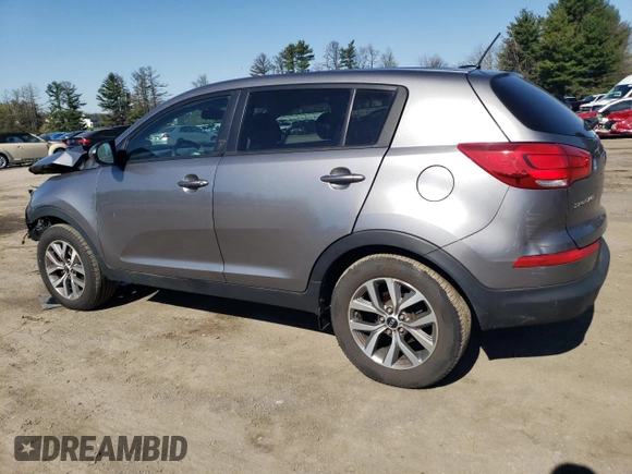 2016 Kia Sportage LX with VIN KNDPB3AC5G7850887, listed as a Copart auction lot 52485575 with 110,611 mi miles and Salvage Title. Bid and sale history available at carsss.com. Image 2.