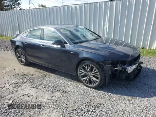 2017 Audi A7 Prestige with VIN WAU22AFC3HN043625, listed as a Copart auction lot 69602314 with 137,097 mi miles and Salvage Title. Bid and sale history available at carsss.com. Image 4.