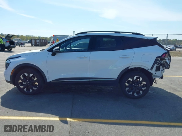 2023 Kia Sportage X-Line with VIN 5XYK6CAF6PG023749, listed as a IAAI auction lot 41791954 with 56,473 mi miles. Bid and sale history available at carsss.com. Image 15.