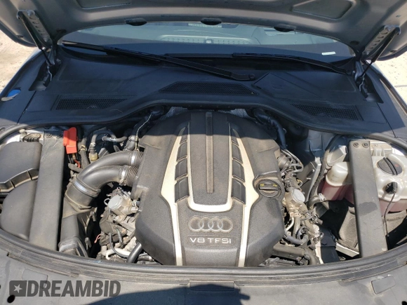2016 Audi A8 Sport z VIN WAU43AFD7GN005425, wystawiony jako Copart lot #58781405 z przebiegiem 139 435 mil mil oraz Szkoda całkowita • Salvage title. Historia ofert i sprzedaży dostępna na DreamBid. Obrazek 11.