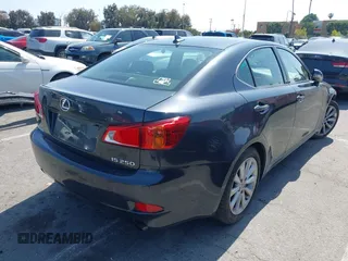2009 Lexus IS 250 with VIN JTHBK262592083464, listed as a IAAI auction lot 42405805 with 83,968 mi miles and . Bid and sale history available at DreamBid. Image 4.