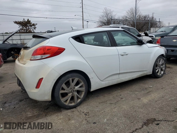 2017 Hyundai Veloster with VIN KMHTC6AD8HU310860, listed as a Copart auction lot 42170923 with 97,009 mi miles. Bid and sale history available at carsss.com. Image 3.