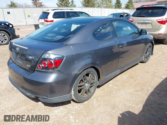 2008 Scion tC Spec with VIN JTKDE167780273485, listed as a IAAI auction lot 41918609 with 167,929 mi miles. Bid and sale history available at carsss.com. Image 4.