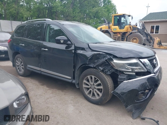 2014 Nissan Pathfinder S with VIN 5N1AR2MM6EC701890, listed as a IAAI auction lot 42280836 with 132,479 mi miles and . Bid and sale history available at DreamBid. Image 1.