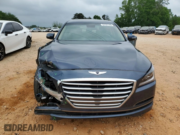 2015 Hyundai Genesis 3.8L z VIN KMHGN4JE9FU078694, wystawiony jako Copart lot #54191745 z przebiegiem 24 755 mil mil oraz Szkoda całkowita • Salvage title. Historia ofert i sprzedaży dostępna na DreamBid. Obrazek 5.