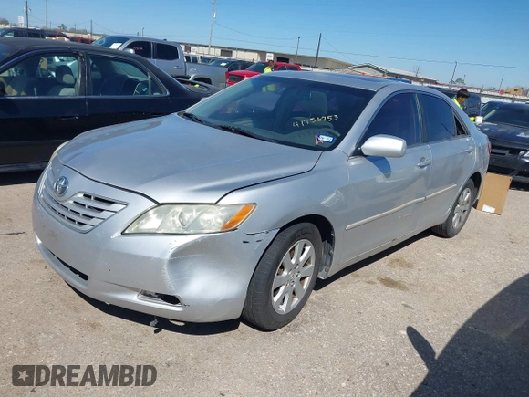 2009 Toyota Camry with VIN 4T1BE46K09U833860, listed as a IAAI auction lot 41756753 with 168,813 mi miles. Bid and sale history available at carsss.com. Image 2.
