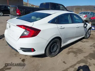 2017 Honda Civic Sedan LX with VIN 2HGFC2F58HH513036, listed as a IAAI auction lot 41815183 with 33,932 mi miles. Bid and sale history available at carsss.com. Image 4.