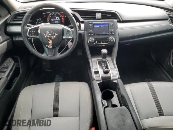 2017 Honda Civic Sedan LX with VIN 19XFC2F59HE081874, listed as a Copart auction lot 48633845 with 148,908 mi miles and Salvage Title. Bid and sale history available at carsss.com. Image 8.