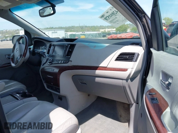 2011 Toyota Sienna XLE with VIN 5TDDK3DC2BS024429, listed as a IAAI auction lot 42091570 with 159,398 mi miles and . Bid and sale history available at DreamBid. Image 5.