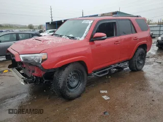 2017 Toyota 4Runner SR5 с VIN JTEBU5JR7H5450097, выставлен на аукционе Copart как лот 55851405 с пробегом 107 906 миль миль и Списание • Salvage title. История ставок и продаж доступна на DreamBid. Изображение 1.