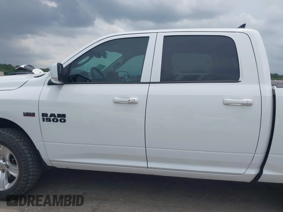 2015 Ram 1500 Sport with VIN 1C6RR7MT0FS544500, listed as a IAAI auction lot 42433797 with 184,806 mi miles and . Bid and sale history available at DreamBid. Image 13.