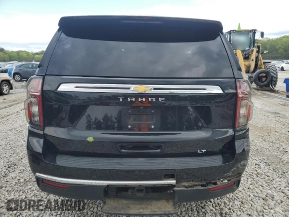 2021 Chevrolet Tahoe LT with VIN 1GNSCNKD8MR120313, listed as a Copart auction lot 52755135 with 125,039 mi miles and Clean title. Bid and sale history available at DreamBid. Image 6.