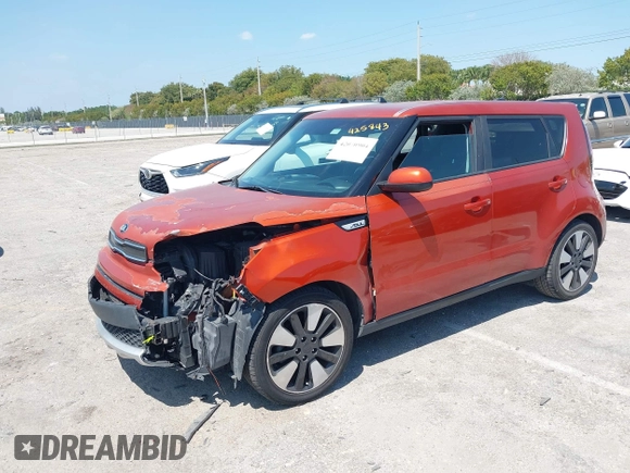 2018 Kia Soul + with VIN KNDJP3A57J7585714, listed as a IAAI auction lot 42070904 with 248,637 mi miles. Bid and sale history available at carsss.com. Image 2.