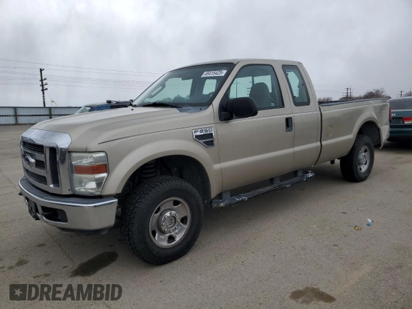 2008 Ford Super Duty F-250 SRW XL with VIN 1FTSX21528EA99137, listed as a Copart auction lot 49415425 with 241,634 mi miles and Salvage Title. Bid and sale history available at carsss.com. Image 1.