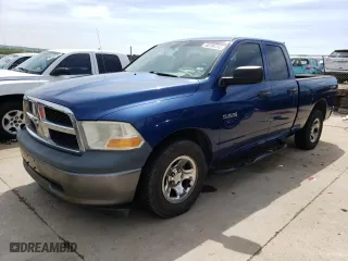 2009 Dodge Ram 1500 ST with VIN 1D3HB18K19S812263, listed as a Copart auction lot 46184743 with 271,771 mi miles and Clean Title. Bid and sale history available at carsss.com. Image 1.