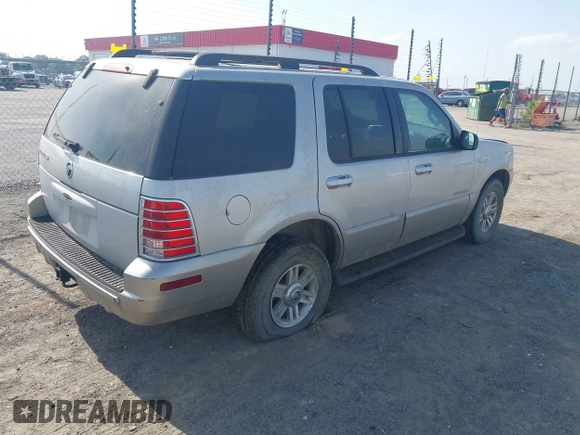 2002 Mercury Mountaineer with VIN 4M2DU66E92UJ19456, listed as a IAAI auction lot 42268628 with 112,812 mi miles and . Bid and sale history available at DreamBid. Image 4.