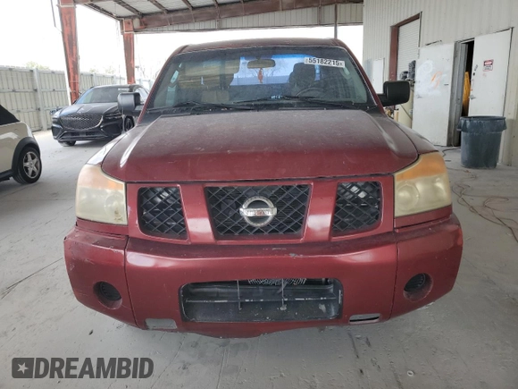 2005 Nissan Titan XE with VIN 1N6BA06A65N535167, listed as a Copart auction lot 55182215 with 173,338 mi miles and Clean Title. Bid and sale history available at carsss.com. Image 5.