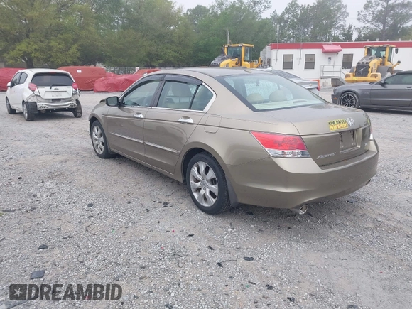 2010 Honda Accord EX-L with VIN 1HGCP3F80AA008264, listed as a IAAI auction lot 41930243 with 68,705 mi miles and . Bid and sale history available at DreamBid. Image 3.