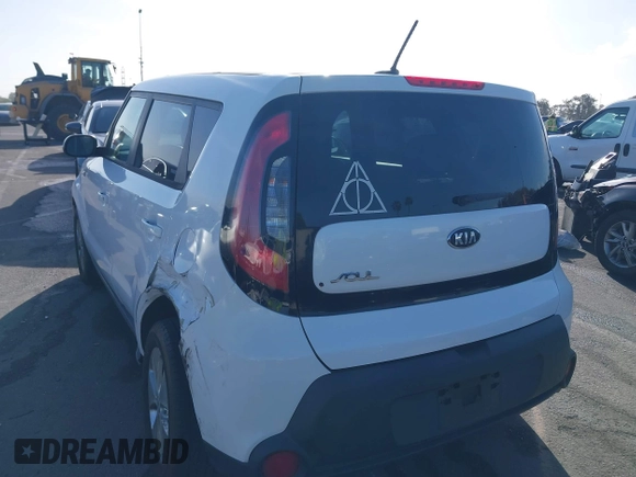 2014 Kia Soul with VIN KNDJN2A22E7086847, listed as a IAAI auction lot 41713412 with 112,294 mi miles. Bid and sale history available at carsss.com. Image 3.