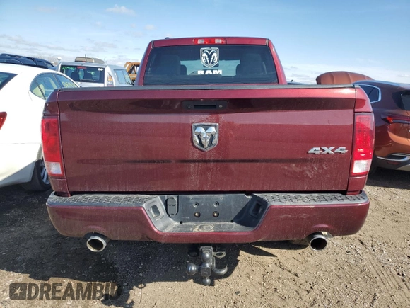 2016 Ram 1500 Express with VIN 1C6RR7FT0GS352508, listed as a Copart auction lot 50775085 with 97,657 mi miles and Salvage title. Bid and sale history available at DreamBid. Image 6.