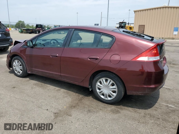 2011 Honda Insight with VIN JHMZE2H31BS008097, listed as a Copart auction lot 60780625 with 111,688 mi miles and Salvage title. Bid and sale history available at DreamBid. Image 2.
