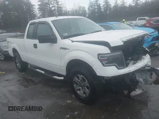 2013 Ford F-150 XL with VIN 1FTEX1EM0DFA08072, listed as a IAAI auction lot 41201636 with 105,745 mi miles and . Bid and sale history available at DreamBid. Image 1.