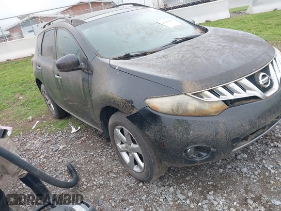 2009 Nissan Murano S with VIN JN8AZ18W99W129037, listed as a IAAI auction lot 42209900 with 139,263 mi miles. Bid and sale history available at carsss.com. Image 1.
