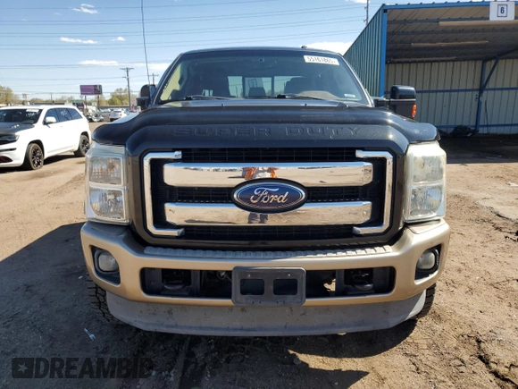 2011 Ford F-250 XL with VIN 1FT7W2BT3BEB29470, listed as a Copart auction lot 55161865 with 173,645 mi miles and Salvage title. Bid and sale history available at DreamBid. Image 5.