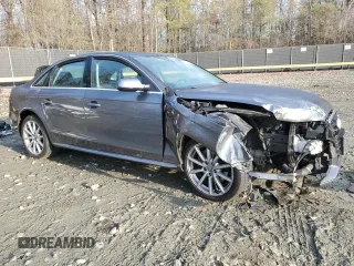2014 Audi A4 Premium Plus with VIN WAUFFAFL2EN019432, listed as a Copart auction lot 80569484 with 90,881 mi miles and Salvage Title. Bid and sale history available at carsss.com. Image 4.