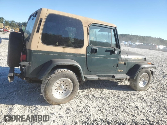 1995 Jeep Wrangler Sahara with VIN 1J4FY49S4SP268925, listed as a Copart auction lot 76695774 with 158,363 mi miles and Clean Title. Bid and sale history available at carsss.com. Image 3.