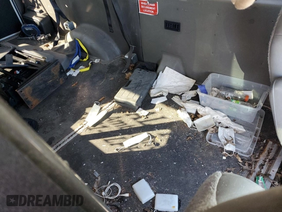 2011 Ford Econoline Cargo Commercial with VIN 1FTNS2EW2BDA26197, listed as a Copart auction lot 81470664 with Not Provided miles and Salvage Title. Bid and sale history available at DreamBid. Image 11.