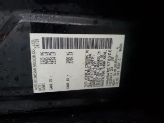 2019 Nissan Maxima Platinum z VIN 1N4AA6AV4KC378506, wystawiony jako Copart lot #43681155 z przebiegiem 148 568 mil mil oraz Szkoda całkowita • Salvage title. Historia ofert i sprzedaży dostępna na DreamBid. Obrazek 15.