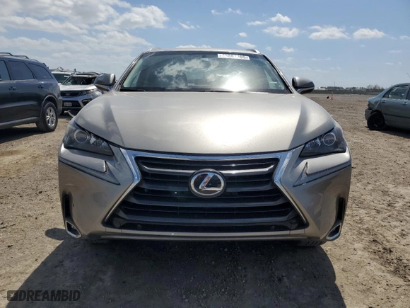 2017 Lexus NX with VIN JTJYARBZ9H2070643, listed as a Copart auction lot 48887285 with 132,329 mi miles and Salvage Title. Bid and sale history available at carsss.com. Image 5.