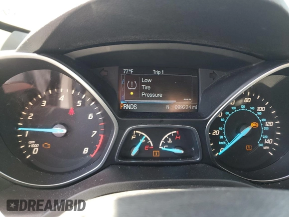 2016 Ford Escape SE with VIN 1FMCU9GX8GUC44728, listed as a Copart auction lot 52693855 with 99,224 mi miles and Salvage Title. Bid and sale history available at DreamBid. Image 9.
