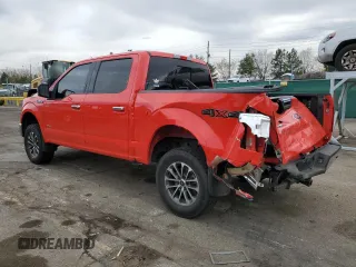 2017 Ford F-150 XL with VIN 1FTEW1EP9HKE18282, listed as a Copart auction lot 49731375 with 106,717 mi miles and Salvage Title. Bid and sale history available at carsss.com. Image 2.