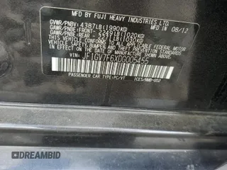 2013 Subaru Impreza Sedan WRX WRX with VIN JF1GV7F6XDG005455, listed as a Copart auction lot 73994224 with 130,583 mi miles and Salvage Title. Bid and sale history available at carsss.com. Image 14.