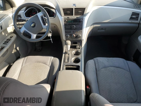 2012 Chevrolet Traverse 1LT with VIN 1GNKRGED2CJ260084, listed as a Copart auction lot 52451025 with 139,248 mi miles and Salvage Title. Bid and sale history available at DreamBid. Image 8.