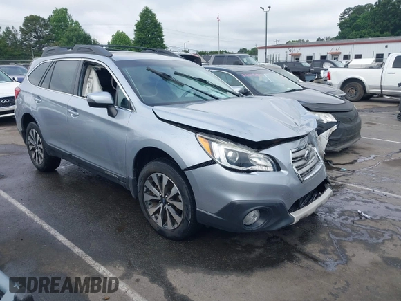 2015 Subaru Outback Limited z VIN 4S4BSELC7F3212757, wystawiony jako IAAI lot #42305867 z przebiegiem 70 671 mil mil oraz . Historia ofert i sprzedaży dostępna na DreamBid. Obrazek 1.