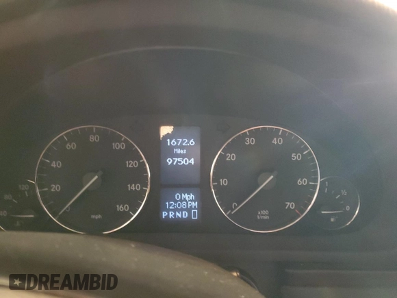 2006 Mercedes-Benz C 280 Luxury with VIN WDBRF54H36F741993, listed as a Copart auction lot 87312914 with 97,504 mi miles and Clean Title. Bid and sale history available at DreamBid. Image 9.