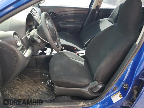 2015 Nissan Versa SV with VIN 3N1CN7AP3FL802351, listed as a Copart auction lot 55432105 with 163,178 mi miles and Clean Title. Bid and sale history available at carsss.com. Image 7.