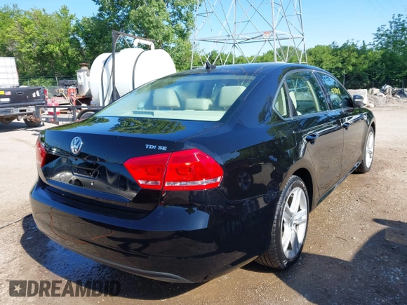 2014 Volkswagen Passat SE с VIN 1VWBN7A37EC002696, выставлен на аукционе IAAI как лот 42308028 с пробегом 165 111 миль миль и . История ставок и продаж доступна на DreamBid. Изображение 4.