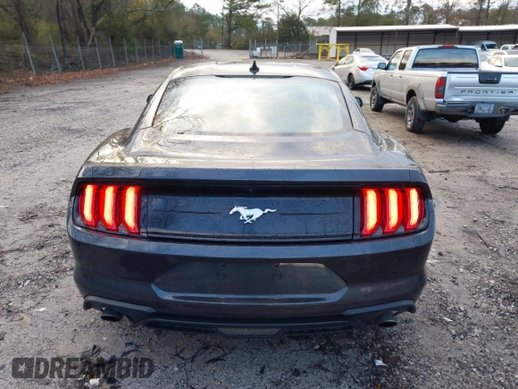 2023 Ford Mustang EcoBoost with VIN 1FA6P8TH8P5100212, listed as a IAAI auction lot 41253494 with 24,353 mi miles. Bid and sale history available at carsss.com. Image 16.