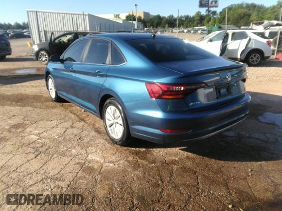 2019 Volkswagen Jetta S with VIN 3VWC57BU2KM105188, listed as a IAAI auction lot 41163291 with 68,383 mi miles and . Bid and sale history available at DreamBid. Image 3.